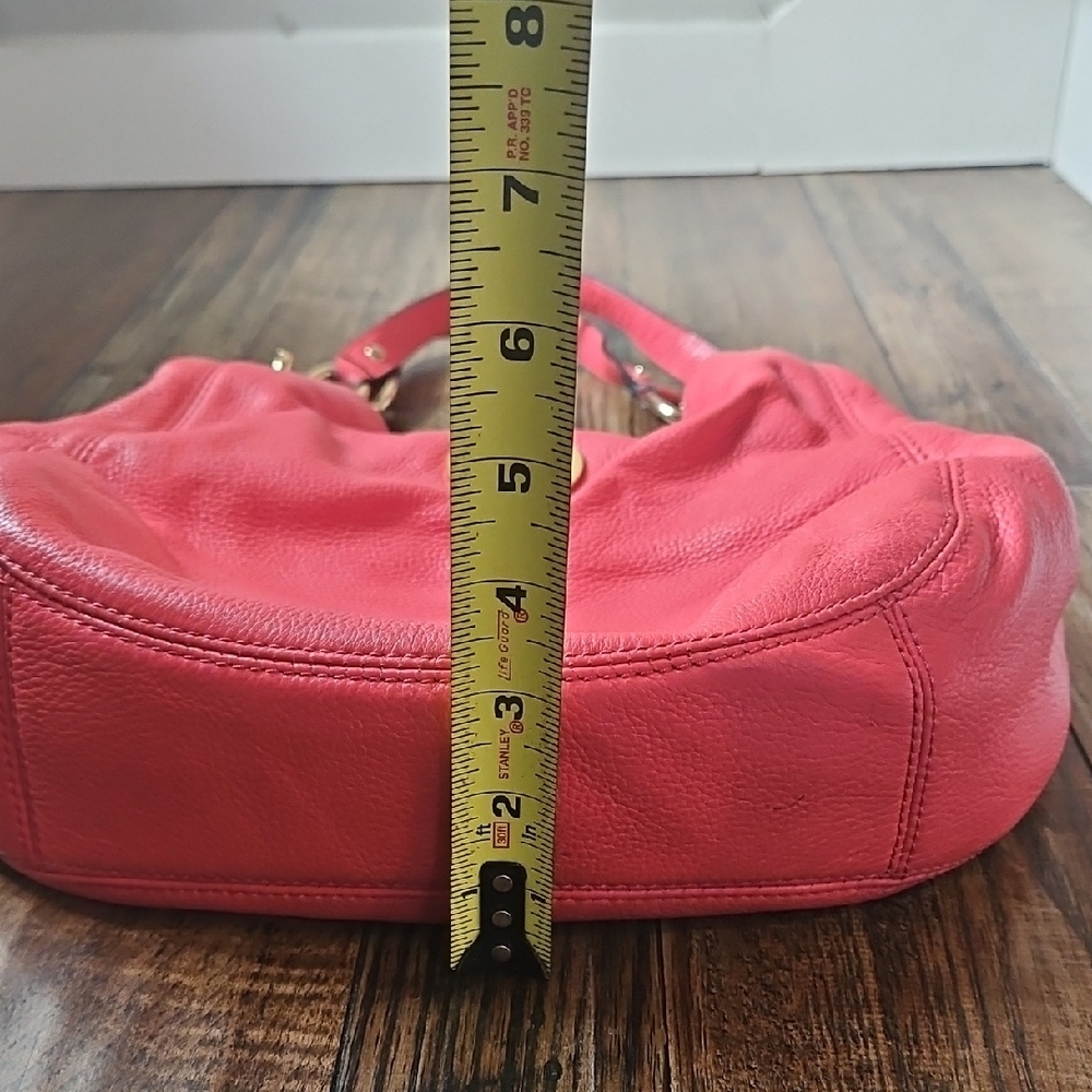 Michael Kors‎ Coral Leather Hobo Bag - Picture 10 of 13